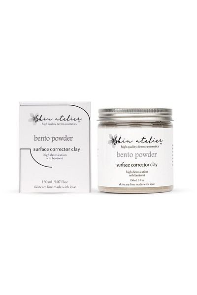 Skin Atelier Natural Bento Clay Mask for Anti-Acne and Blackhead Pore Tightening 150 Ml