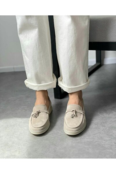 FUNDA AKIN Велурени мокасини с мокасини Mi Luz Pia