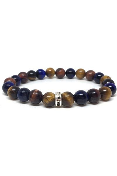 RD EKOAVM Bi'bracelet Mixed Color Tiger Eye