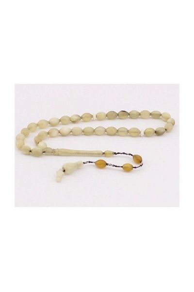 RD EKOAVM Small Size Ram Horn - Barley Cut Rosary