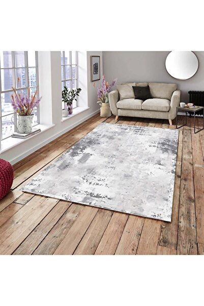 RD EKOAVM غطاء سجاد مرن مخملي 4 M2 و6 M2 Options Ort191-رمادي عادي