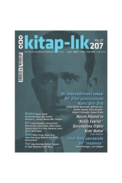 Yapı Kredi Yayınları Kitap-lık 207 / Ocak-şubat 2020
