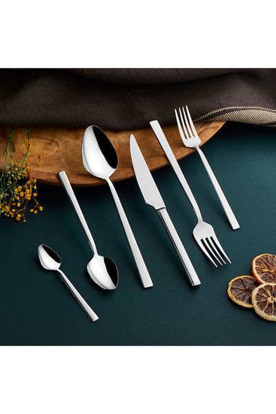 AROW Luna 72 Piece Fork Spoon Knife Set