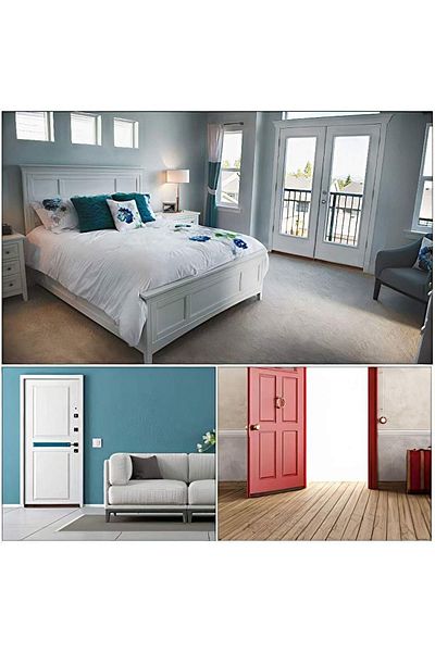 HASBY Under Door Anti-wind - Double Sided Sponge Heat Sound Insulation Dust Pest