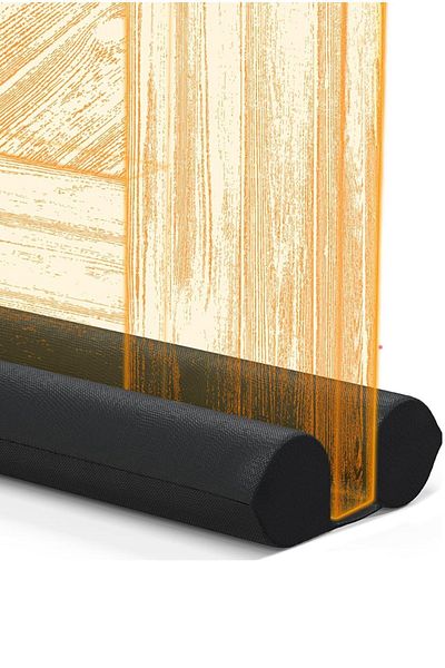 HASBY Under Door Anti-wind - Double Sided Sponge Heat Sound Insulation Dust Pest