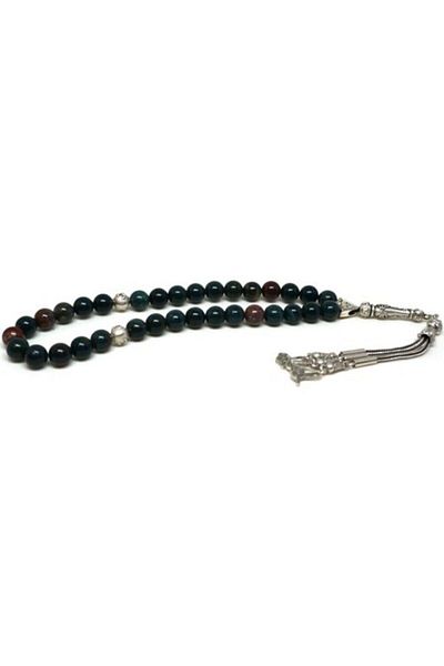 RD EKOAVM Blood Stone Bi Bracelet Rosary