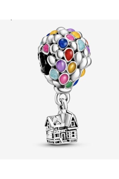 POSEİDONS JEWELLERY Disney Up-Ev ve Balonlar Charm
