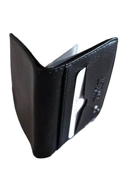 RD EKOAVM Leather Card Holder Wallet, Barley Cut Rosary and Natural Stone Bracelet Set of 3
