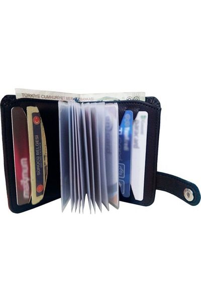 RD EKOAVM Ideal Leather Men's Card Holder Wallet