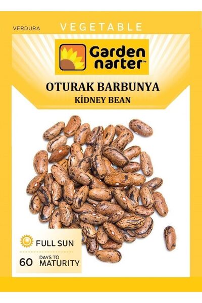 GARDEN NARTER Oturak Barbunya Tohumu Doğal Organik Barbunya Tohumu Pakette 25...