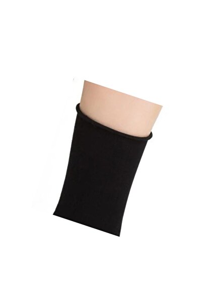 Bolero Roll Top Elasticless Women's Black Bamboo Socket Socks