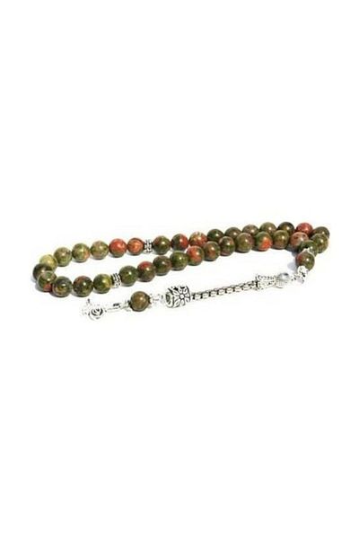 RD EKOAVM Labradorite Spectrolite Stone Natural Stone Rosary 8 mm Globe Cut Rosary