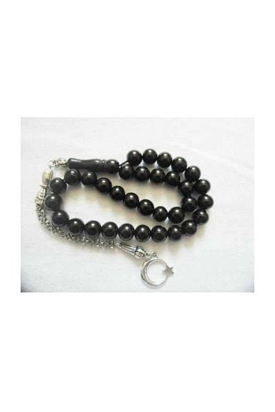 RD EKOAVM Oltu Rosary Deal 8 Mm Original Oltu Stone Rosary