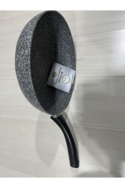 Taç 28 cm Gray Ultra Granite Plus Wok Pan - 3078