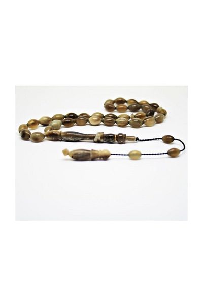 RD EKOAVM Real Buffalo Rosary - Barley Cut, Buffalo Horn Rosary