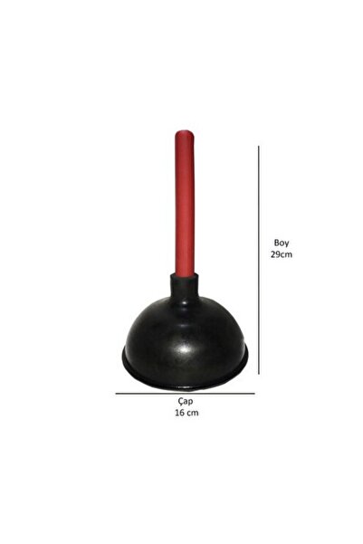 Bahyap Kauçuk Tuvalet Wc Lavabo Klozet Pompası - Büyük Boy