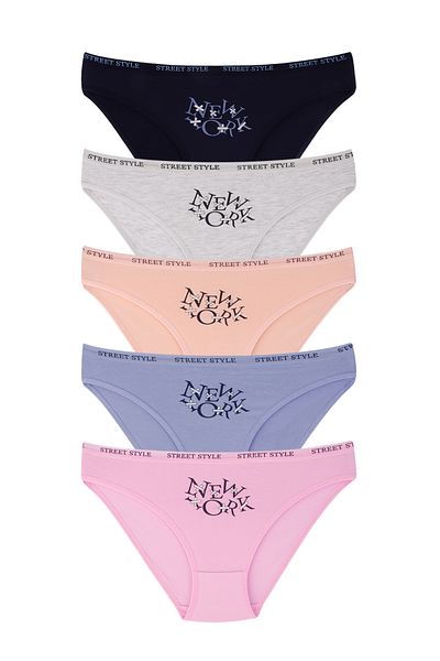 DOMİKİDS Chiloți din bumbac pentru fete Domikids, pachet de 5