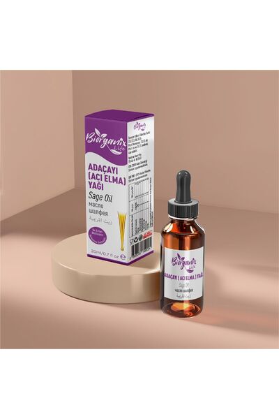 Biorganix Life Adaçayı (ACI ELMA) Yağı 20 ml