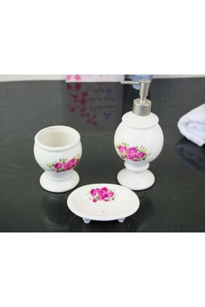 Limbo Home Flower 3-Piece Bathroom Set