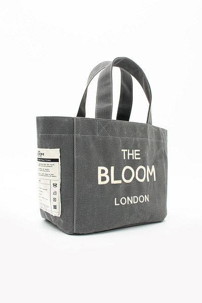 the bloom london Ghost Gray Bloom Medium Canvas