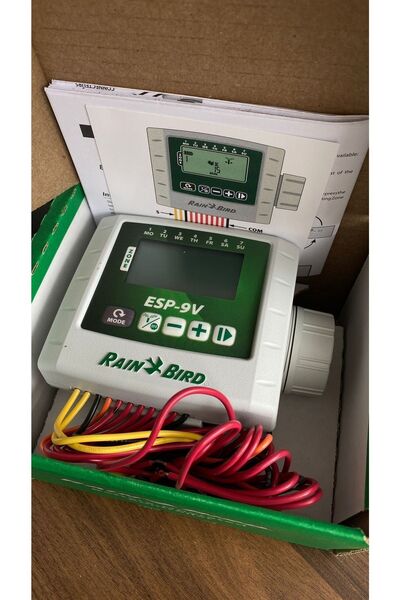 Rainbird Rain Bird Yeni Esp 9v Pilli Kontrol Ünitesi Zamanlayıcı 6 Istasyon Wp6pilli