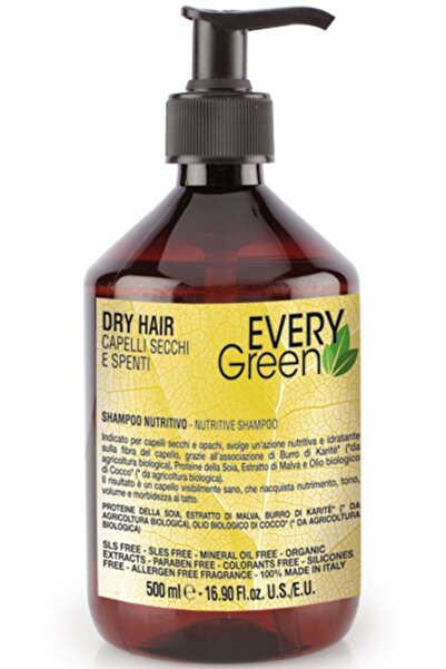 EveryGreen Besleyici Ve Nemlendirici Şampuan Kuru Saçlar - Dry Hair 500 Ml