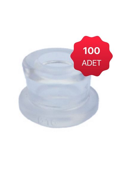 AR Drip Flat Transparent Gasket 20mm (100 Pieces)