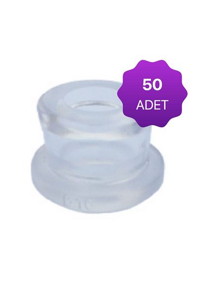 AR Drip Flat Transparent Gasket 16mm (50 Pieces)