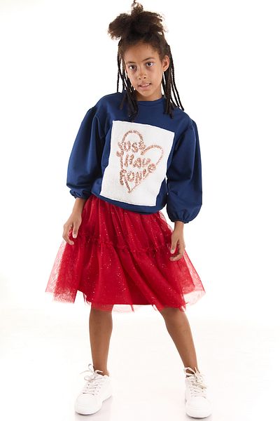Colorinas Patterned Tutu Skirt - Gathered Design