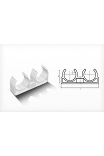 FIRAT 25lik Pprc Çiftli Kelepçe 20 Adet 7b32000234