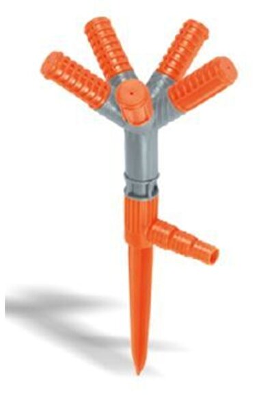 Sayım Beş(5) Kollu Dönerli Bahçe-çim Sulama Fıskiyesi Sprink Plastik