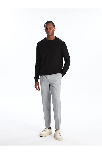 LC Waikiki Crew Neck Long Sleeve Men's Knitwear Sweater - W4Bk01Z8