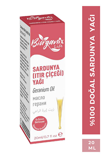 Biorganix Life Sardunya (ITIR ÇİÇEĞİ) Yağı 20 ml
