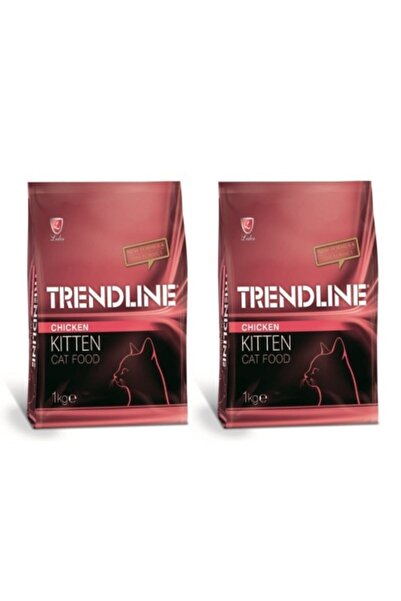 Trendline Tavuklu Yavru Kedi Maması 1 kg X 2 Paket