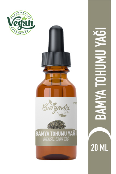 Biorganix Life Bamya Tohumu Yağı 20 ml