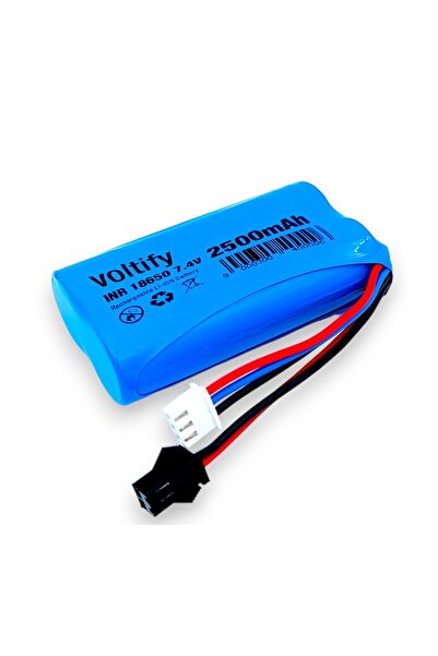 VOLTIFY ENERJİ Voltify  7.4v 18650 2500mAh RC oyuncak pili