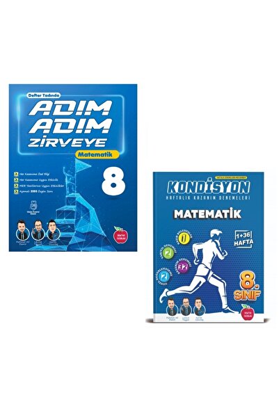 Newton Yayınları 8.Sınıf Adım Adım Zirveye Matematik + Kondisyon Matematik 30...