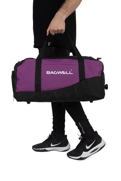 BAGWELL Classic Std Sports and Travel Bag with Shoe Compartment