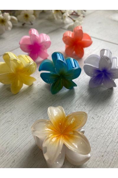 ELİF COLLECTİON Μικρό μέγεθος Lotus Flower Latch Πόρπη Σετ 6 4,5 εκ