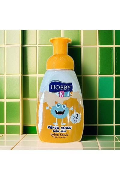 Hobby صابون معطر للأطفال - رغوة الخوخ، 200 مل