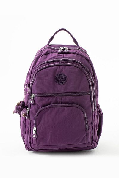 Çanta Trend Unisex Mega Size Purple Σχολική τσάντα με θήκη για φορητό υπολογιστή - Ρυθμιζόμενο λουράκι και πολλαπλές θήκες