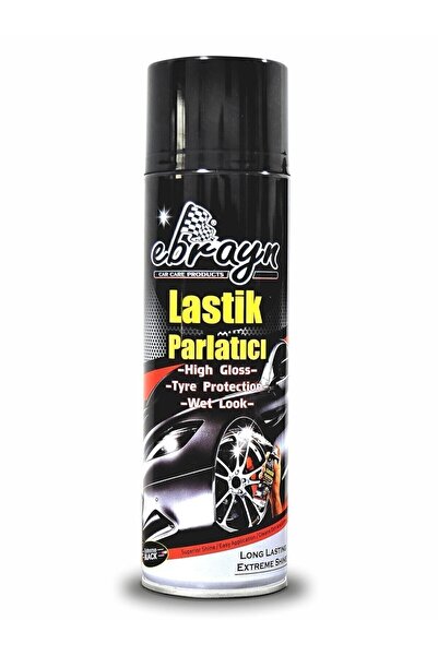 Ebrayn Premium Lastik Parlatıcı Tampon Parlatıcı Koruyucu Aerosol Sprey 500 ml