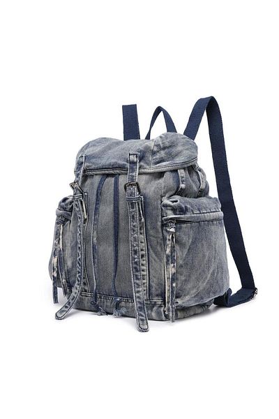 BARCELONA 21K Denim Jeans Fabric Women's Backpack Barcelona 3217