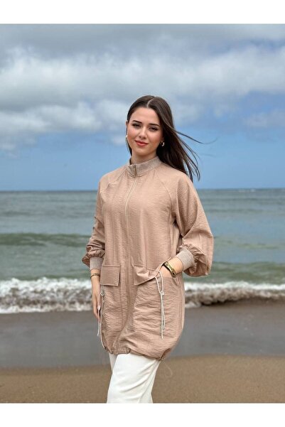 Jupe Ayarlanabilir Lastik Detaylı Kap