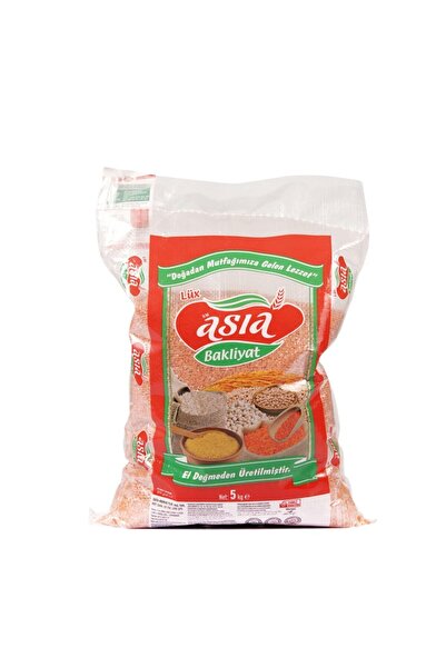 smasia bakliyat %100 Yerli Lüx Kırmızı Mercimek 5 Kg