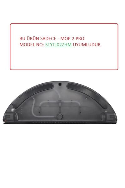 LİN GRUP Μοντέλο Mi Robot Mop Pro 2 STYTJ02ZHM - Συμβατό με δοχείο νερού και βάση στήριξης σφουγγαρίστρας