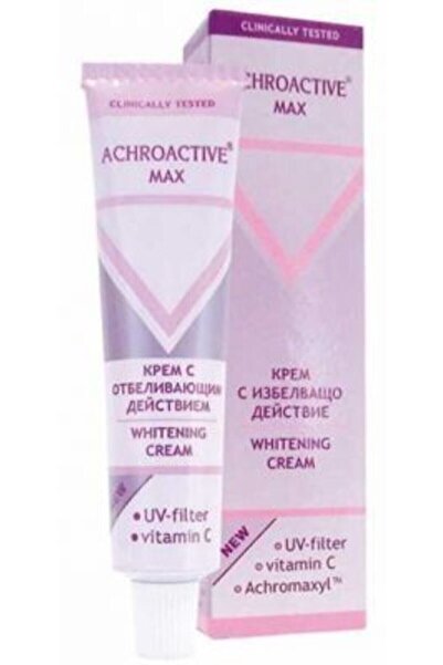 Achroactive Max 2 Adet Achroactive Max  Ve Beyazlaştırıcı Krem 45 ml