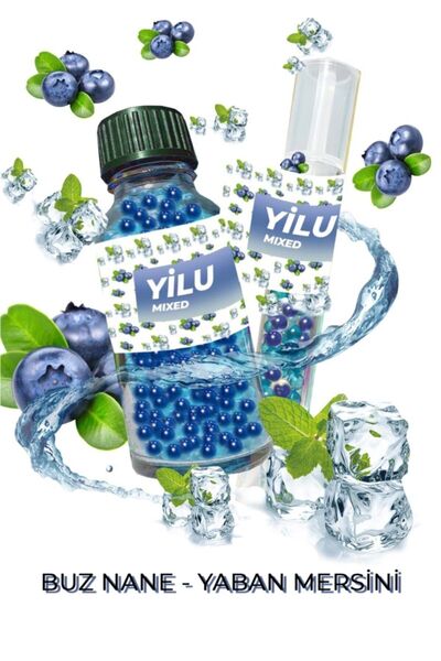 YİLU Mentol Topu 750 Adet Buz Nane&yaban Mersini Mix Aplicatör Hediye.