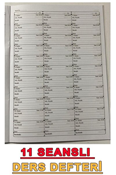 AND Ders Defteri Özel Eğitim Ve Rehabilitasyon Merkezleri Için