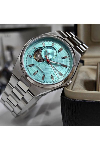 Raymond Japanese 40 mm Automatic Battery Free Men's Wristwatch